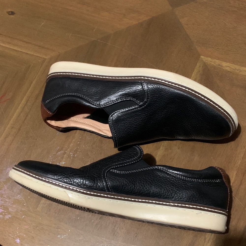 Johnston & Murphy Black and Brown Men's Loafers